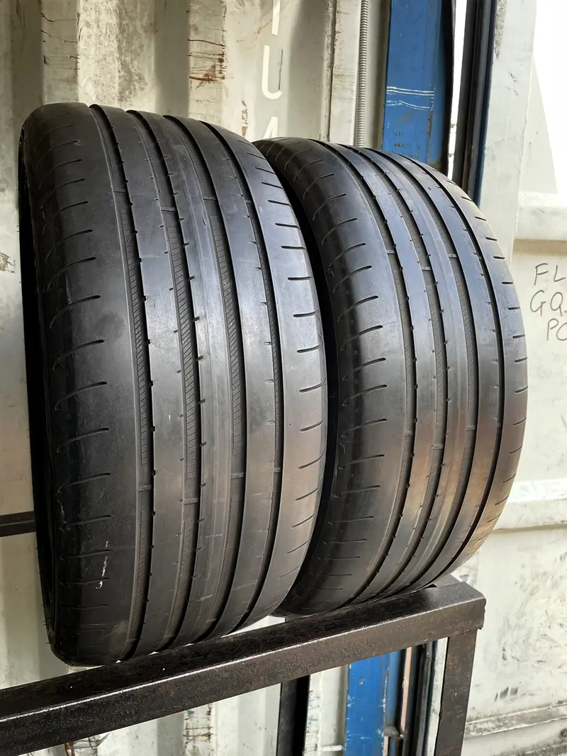 Пара б/у шин 255/45 R18 Goodyear Eagle F1 Asymmetric 3, фото 1