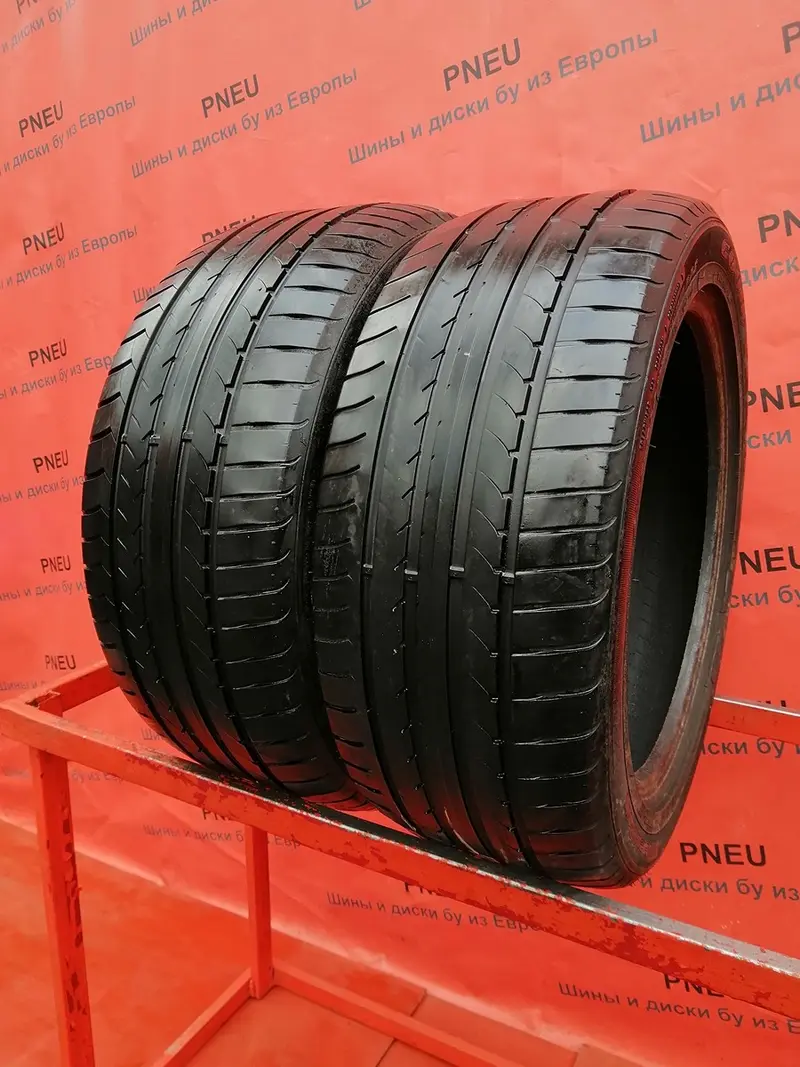 Пара б/у шин 255/45 R18 Goodyear EfficientGrip