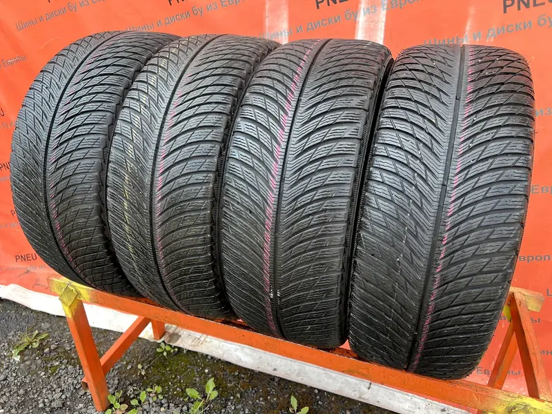 Комплект б/у шин 255/45 R18 Michelin Pilot Alpin 5
