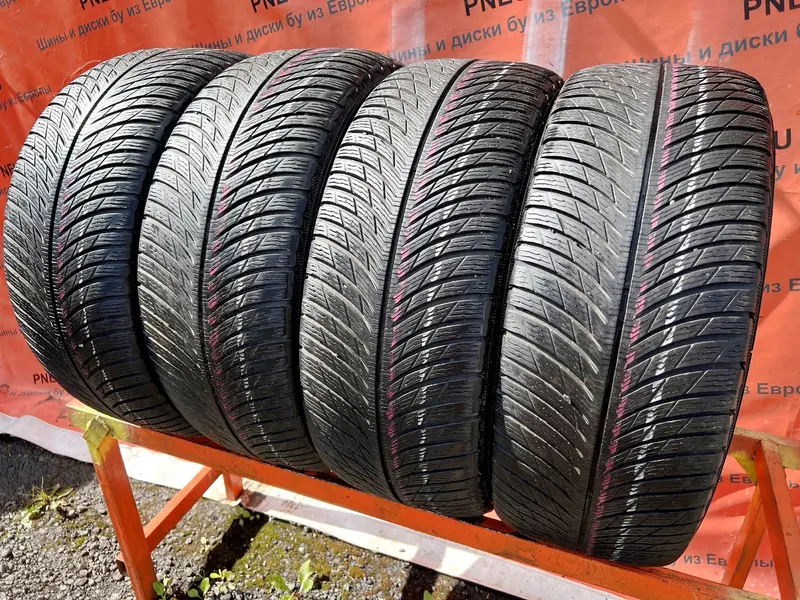 Комплект б/у шин 255/45 R18 Michelin Pilot Alpin 5