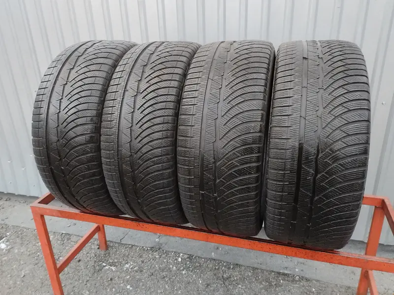 Комплект б/у шин 255/45 R18 Michelin Pilot Alpin PA 4