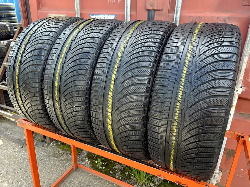 Комплект б/у шин 255/45 R18 Michelin Pilot Alpin PA 4
