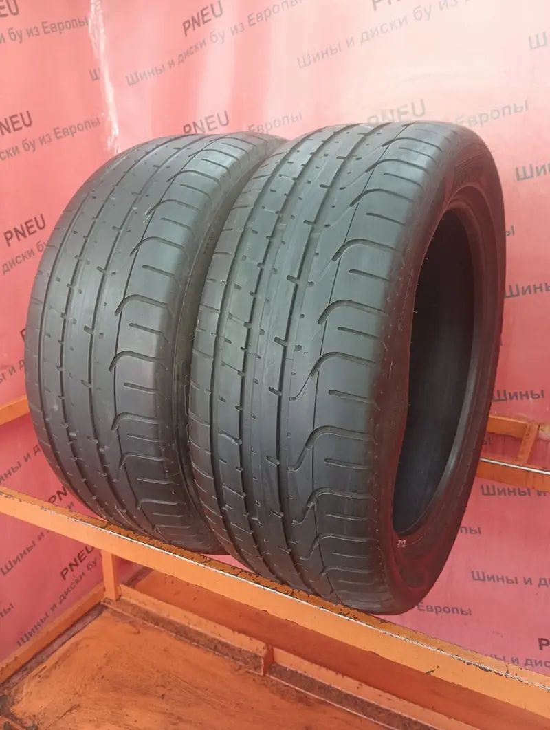 Пара б/у шин 255/45 R18 Pirelli P Zero