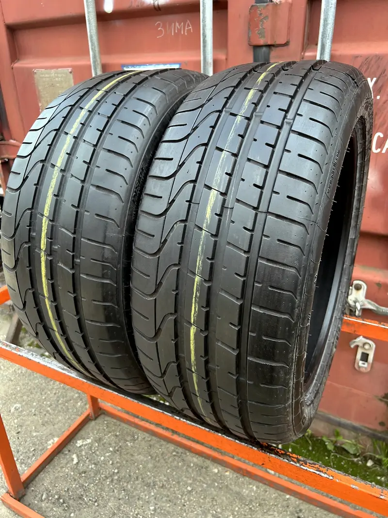 Пара б/у шин 255/45 R18 Pirelli P Zero