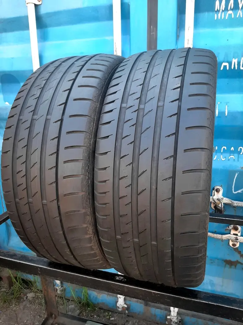 Пара б/у шин 255/45 R19 Continental ContiSportContact 3