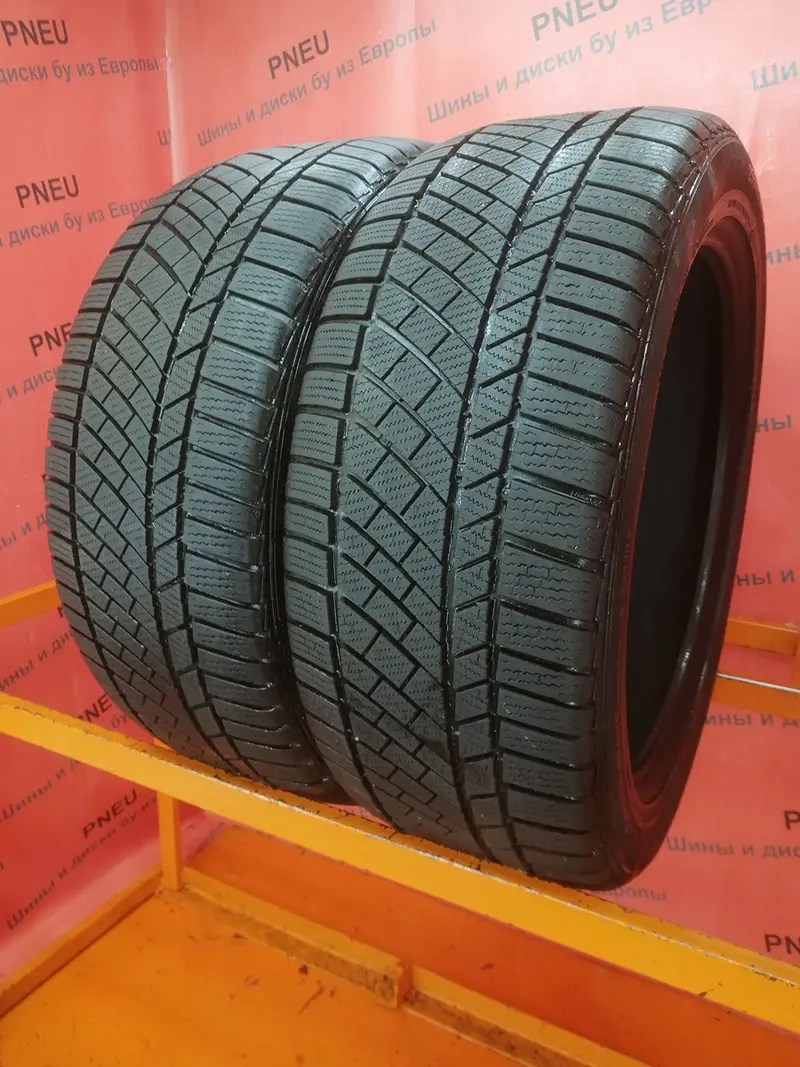 Пара б/у шин 255/45 R19 Continental ContiWinterContact TS 830 P