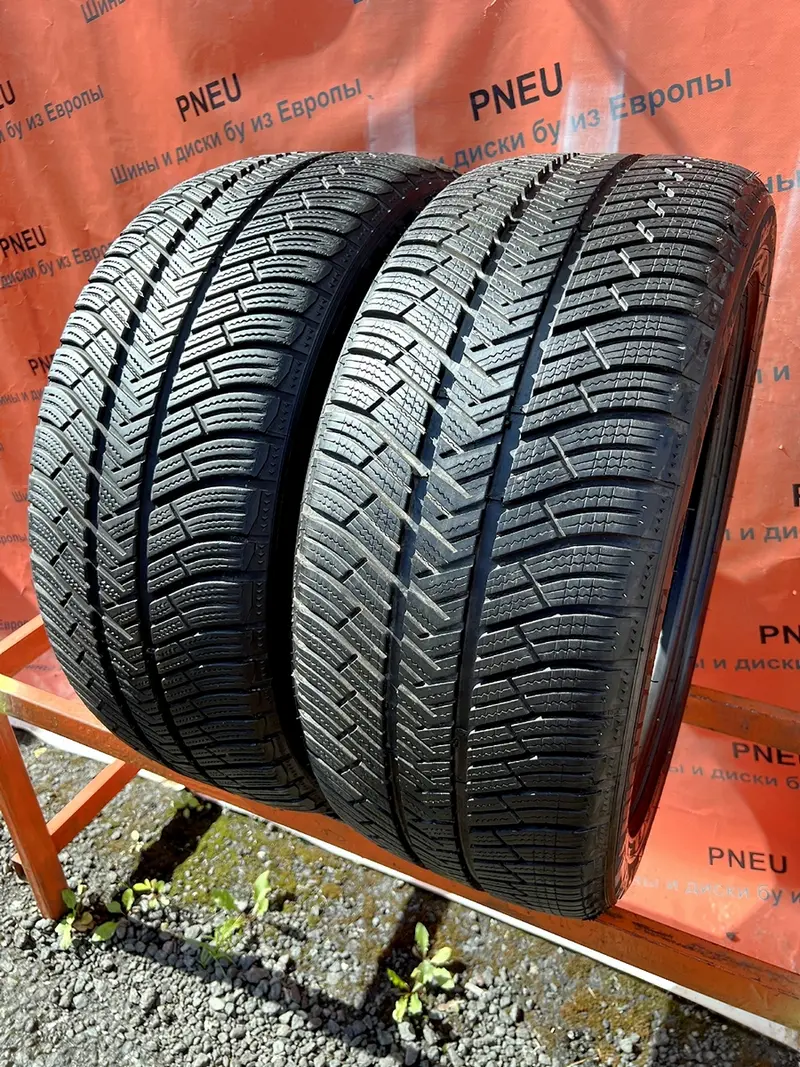 Пара б/у шин 255/45 R19 Michelin Pilot Alpin PA 4