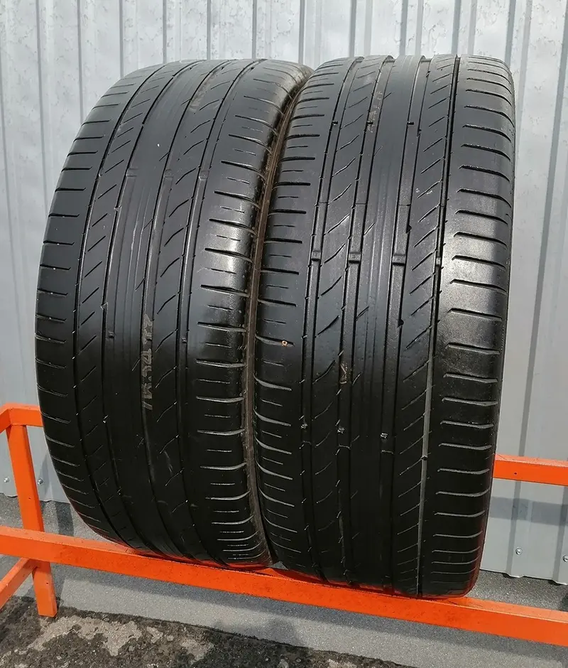 Пара б/у шин 255/45 R20 Continental ContiSportContact 5 SUV