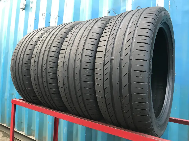 Комплект б/у шин 255/45 R20 Continental ContiSportContact 5 SUV