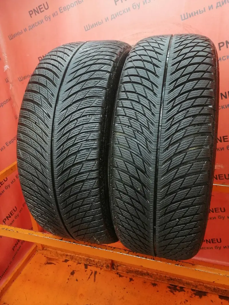 Пара б/у шин 255/45 R20 Michelin Pilot Alpin 5 SUV