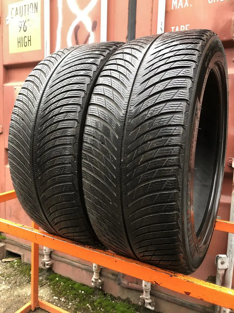 Пара б/у шин 255/45 R20 Michelin Pilot Alpin 5 SUV, фото 1