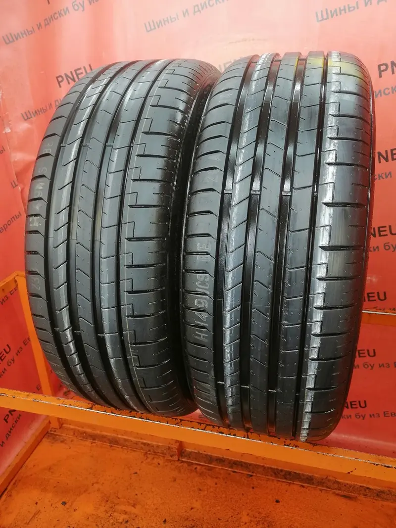 Пара б/у шин 255/45 R20 Pirelli P Zero PZ4 MO-S Elect, фото 1