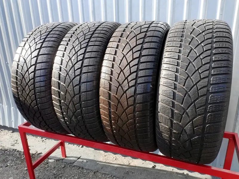 Комплект б/у шин 255/50 R19 Dunlop SP Winter Sport 3D