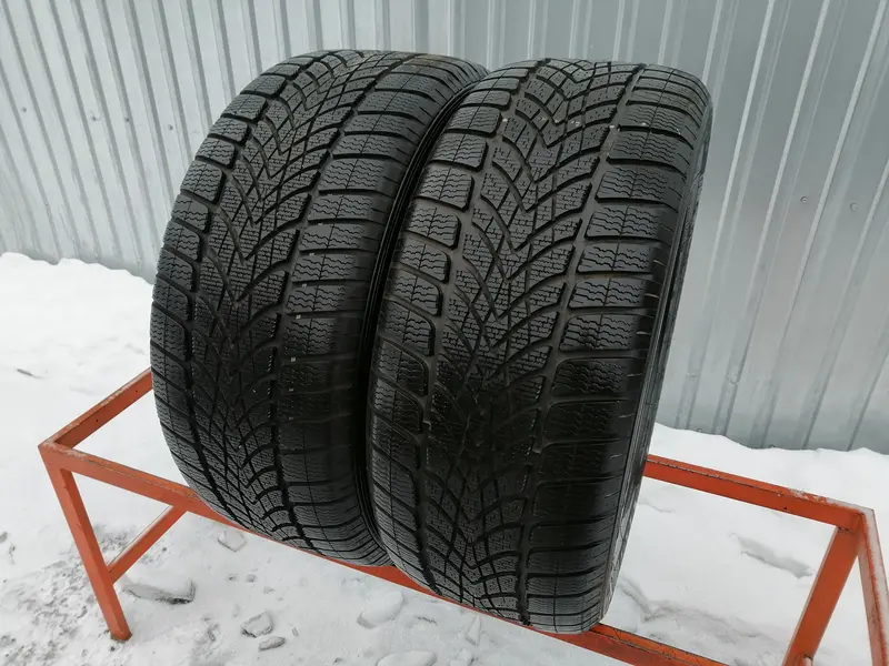 Пара б/у шин 255/50 R19 Dunlop SP Winter Sport 4D
