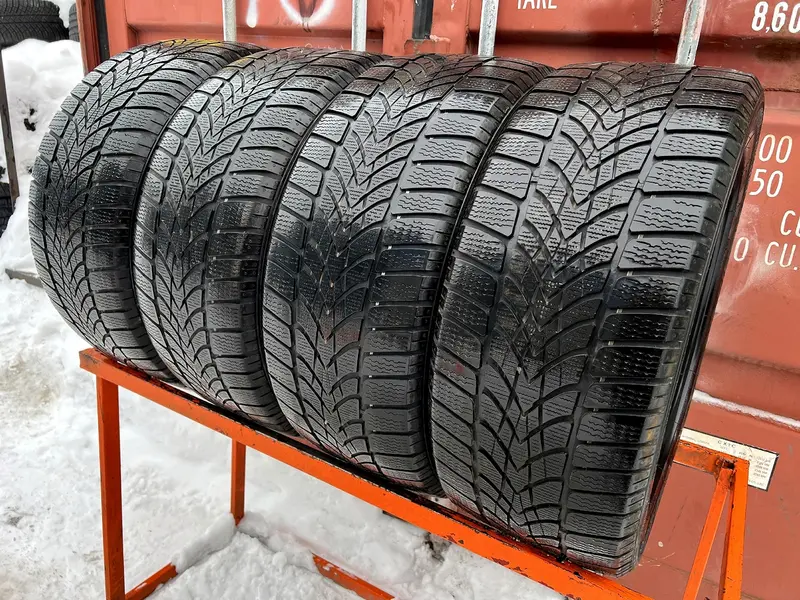 Комплект б/у шин 255/50 R19 Dunlop SP Winter Sport 4D