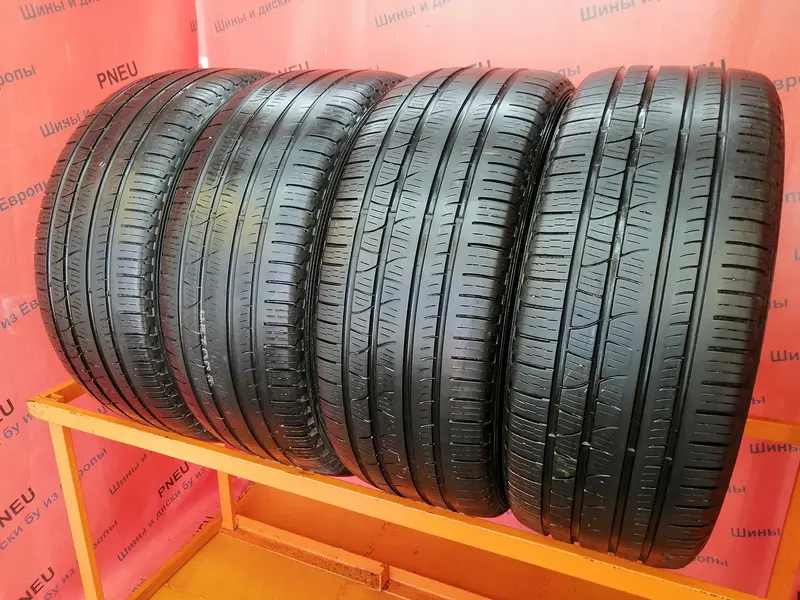 Комплект б/у шин 255/50 R19 Pirelli Scorpion Verde All Season, фото 1