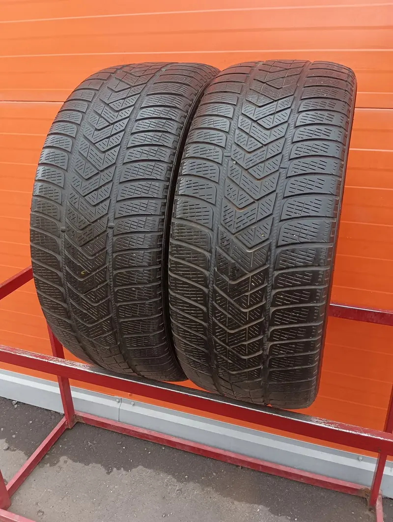 Пара б/у шин 255/50 R19 Pirelli Scorpion Winter