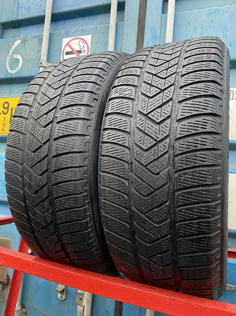 Пара б/у шин 255/50 R19 Pirelli Scorpion Winter
