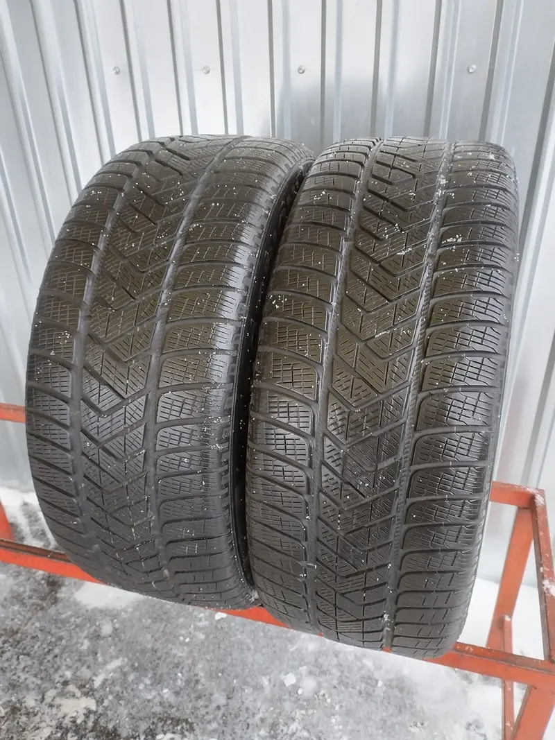 Пара б/у шин 255/50 R19 Pirelli Scorpion Winter