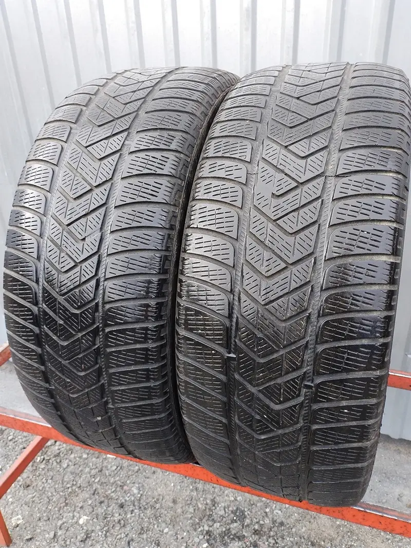 Пара б/у шин 255/50 R19 Pirelli Scorpion Winter