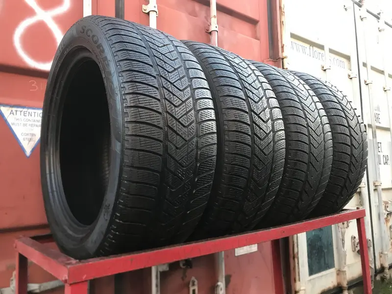 Комплект б/у шин 255/50 R19 Pirelli Scorpion Winter, фото 1