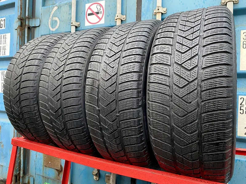 Комплект б/у шин 255/50 R19 Pirelli Scorpion Winter RunFlat, фото 1