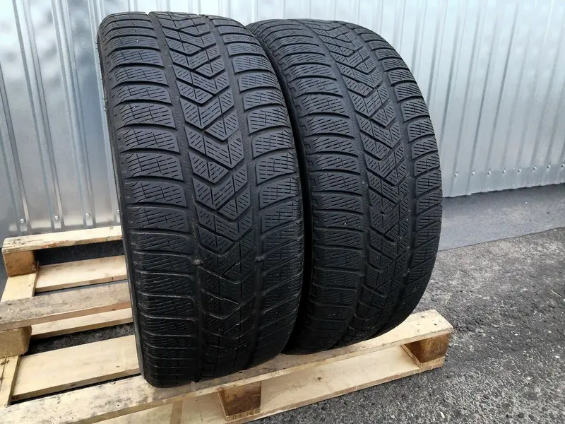 Пара б/у шин 255/50 R19 Pirelli Scorpion Winter RunFlat