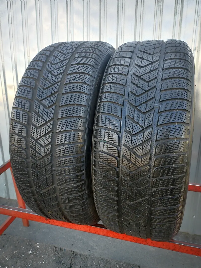 Пара б/у шин 255/50 R19 Pirelli Scorpion Winter RunFlat