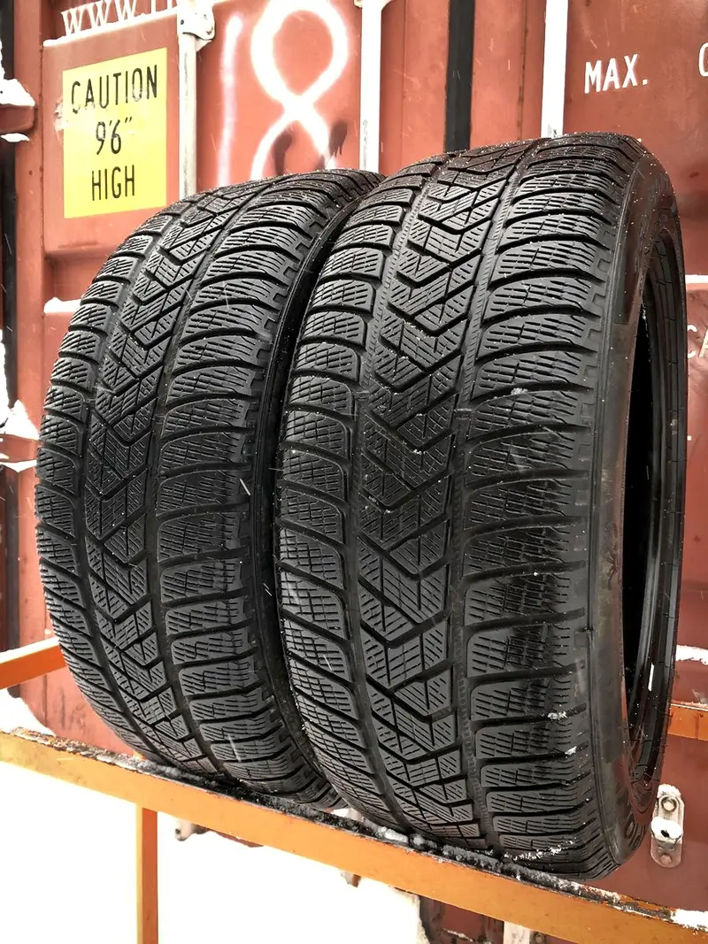 Пара б/у шин 255/50 R19 Pirelli Scorpion Winter RunFlat, фото 1