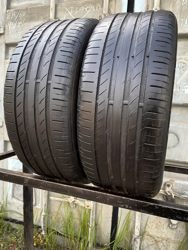 Пара б/у шин 255/50 R20 Continental ContiSportContact 5 SUV