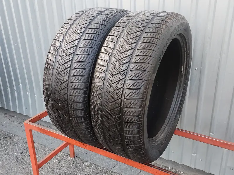 Пара б/у шин 255/50 R20 Pirelli Scorpion Winter