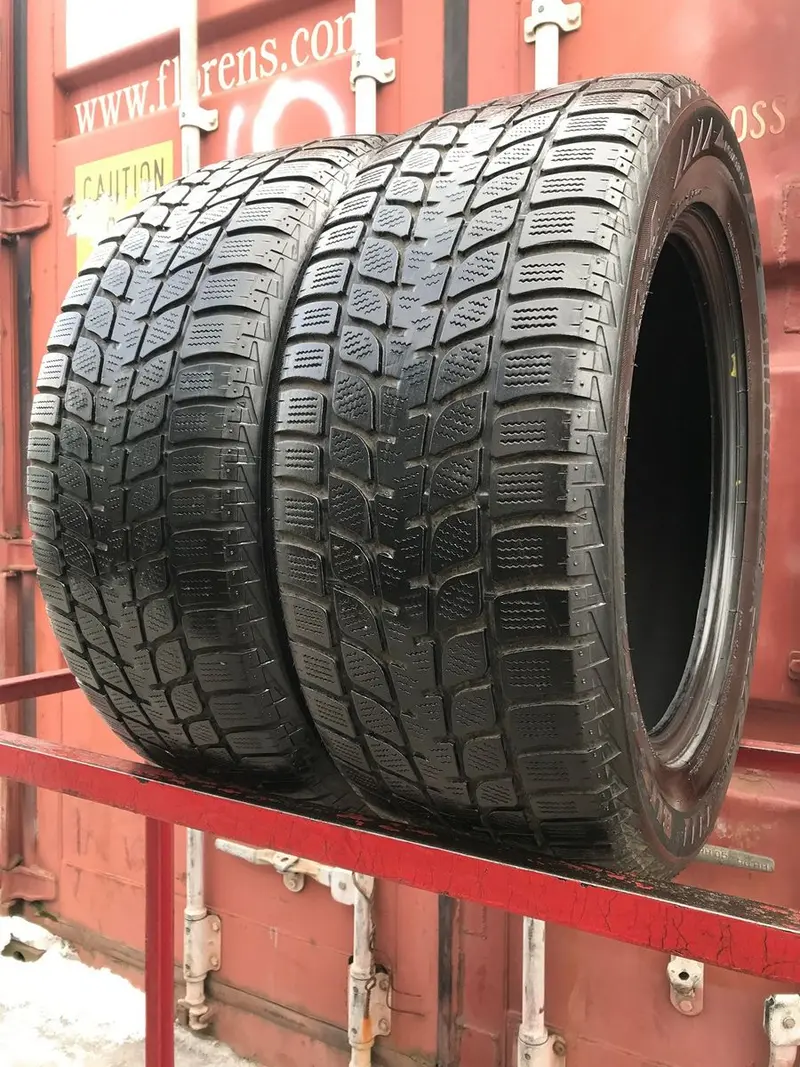 Пара б/у шин 255/55 R18 Bridgestone Blizzak LM25, фото 1