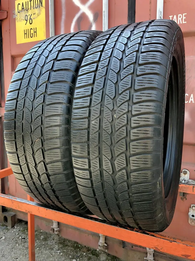 Пара б/у шин 255/55 R18 Continental Conti4х4WinterContact