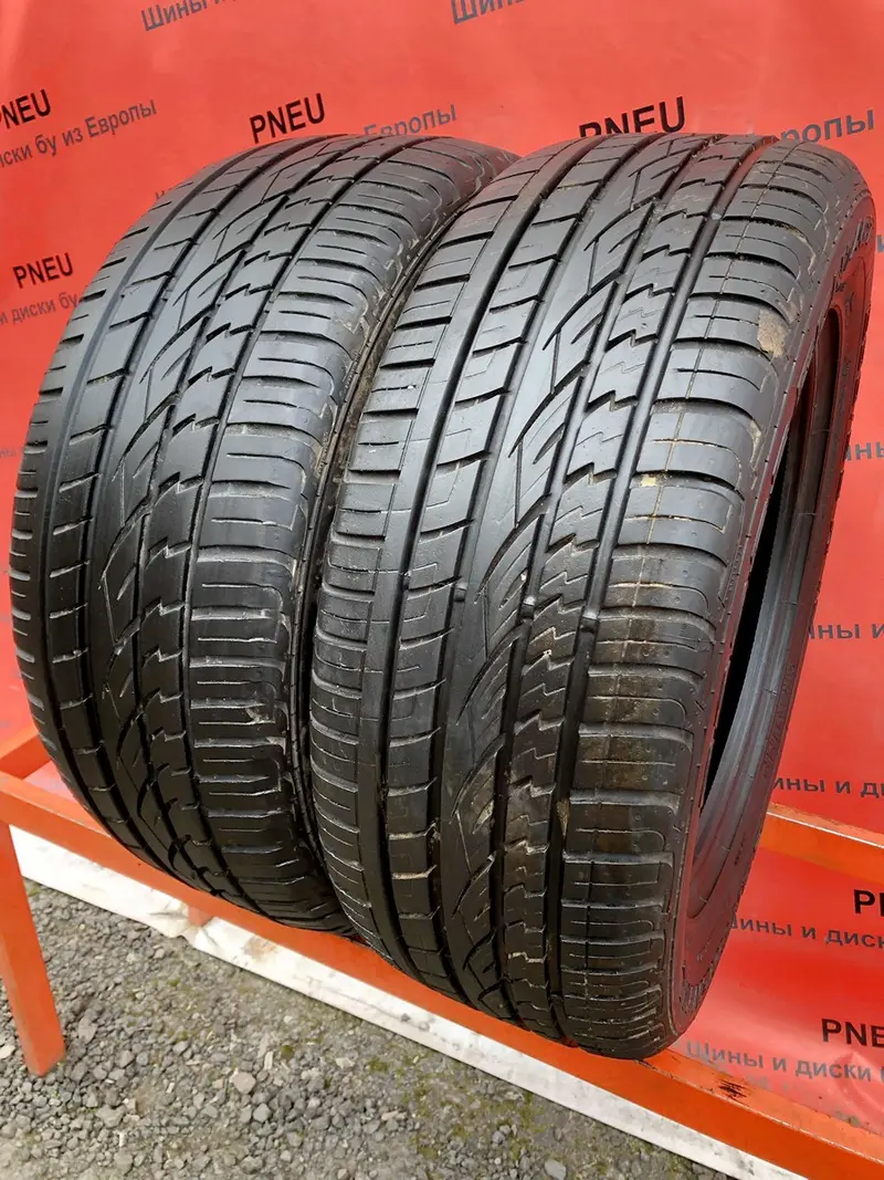 Пара б/у шин 255/55 R18 Continental ContiCrossContact UHP
