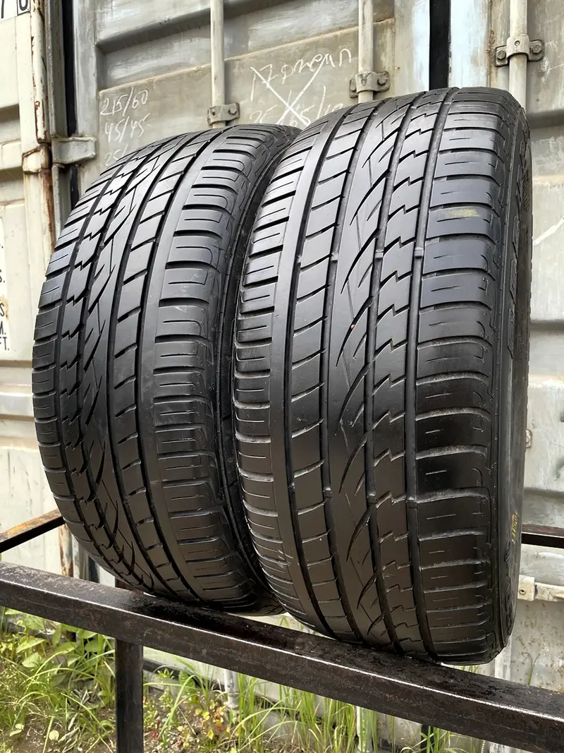 Пара б/у шин 255/55 R18 Continental ContiCrossContact UHP RunFlat