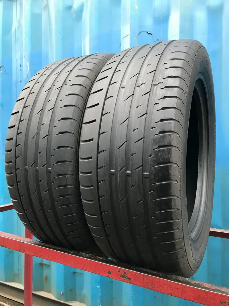 Пара б/у шин 255/55 R18 Continental ContiSportContact 3