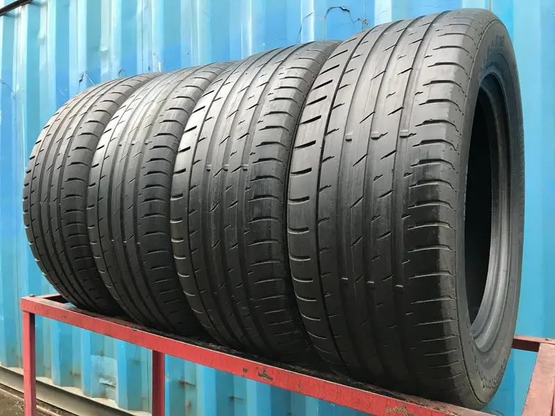 Комплект б/у шин 255/55 R18 Continental ContiSportContact 3