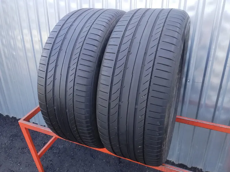 Пара б/у шин 255/55 R18 Continental ContiSportContact 5 NO
