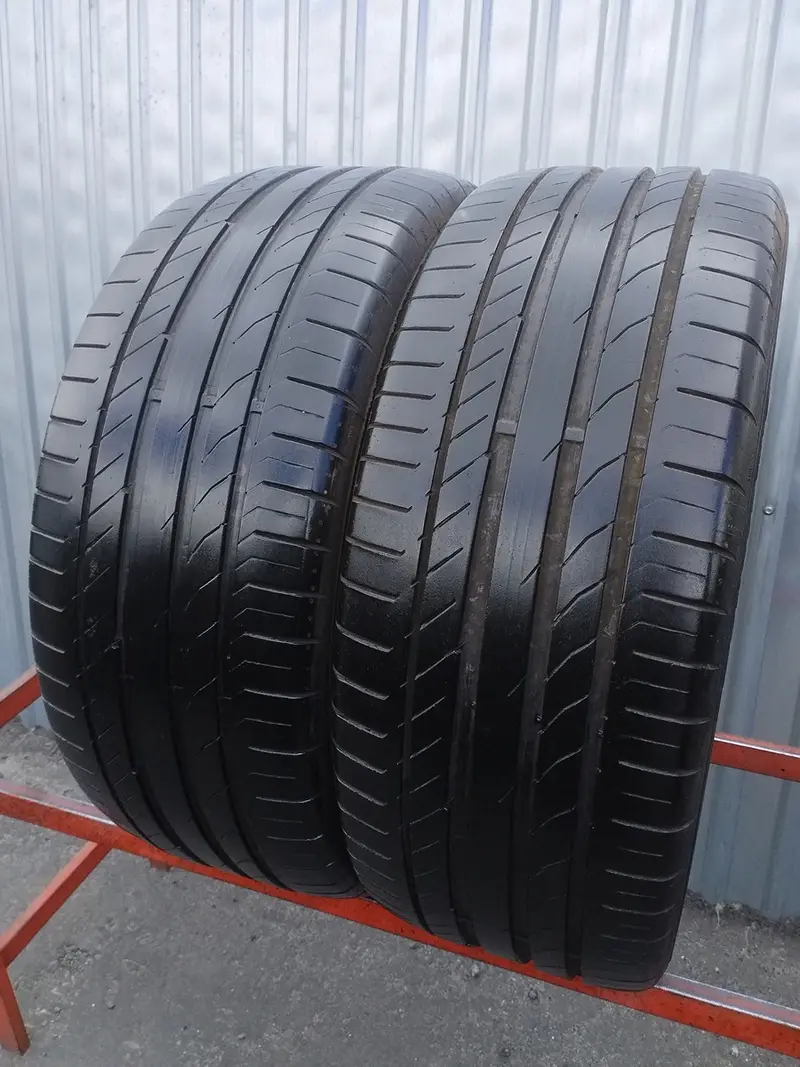 Пара б/у шин 255/55 R18 Continental ContiSportContact 5 P