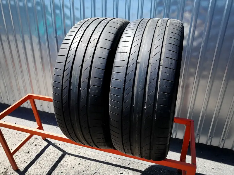 Пара б/у шин 255/55 R18 Continental ContiSportContact 5 SUV RunFlat