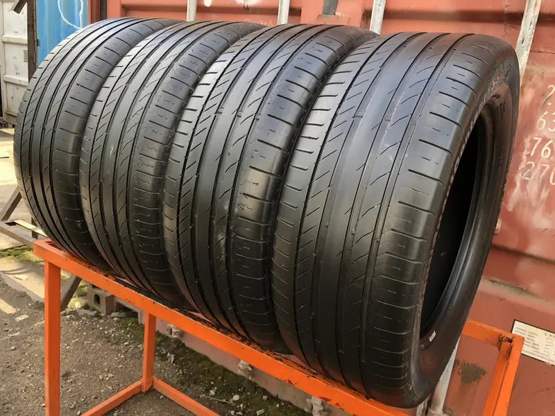 Комплект б/у шин 255/55 R18 Continental ContiSportContact 5 SUV RunFlat, фото 1