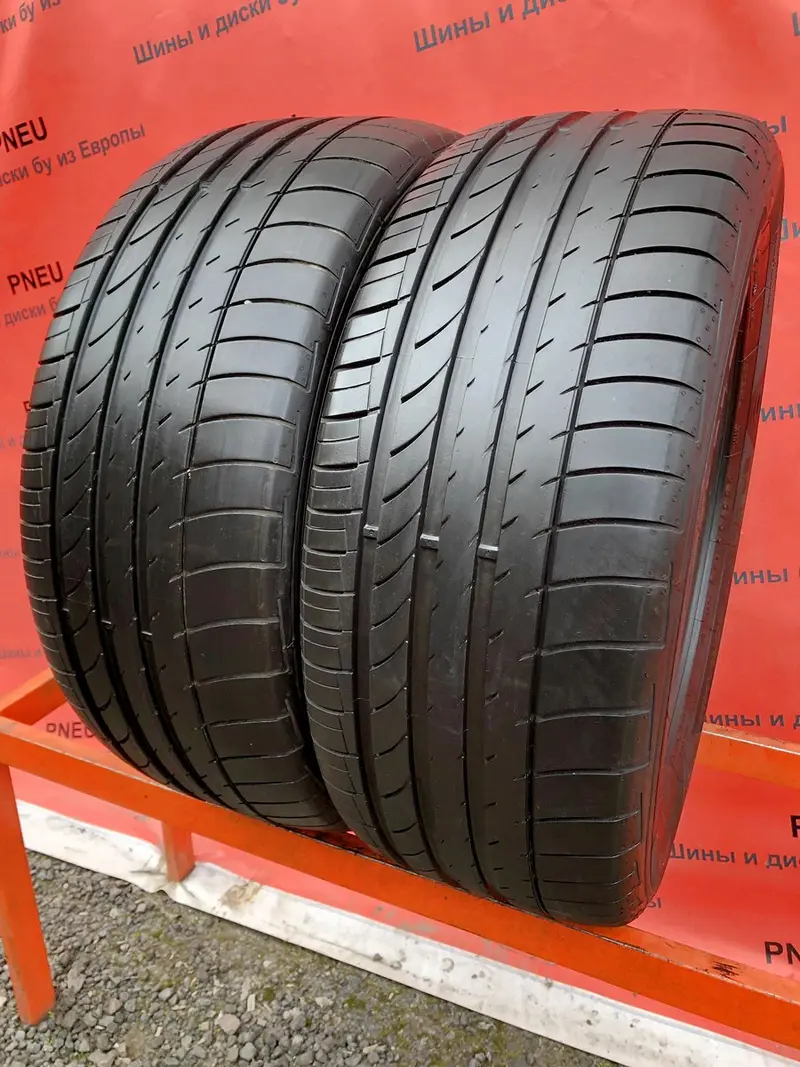 Пара б/у шин 255/55 R18 Dunlop SP Quattromaxx
