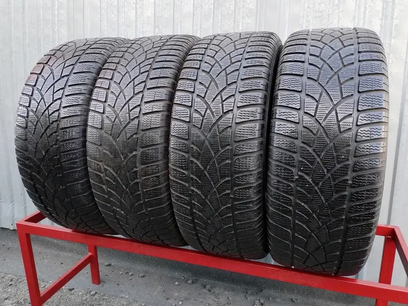 Комплект б/у шин 255/55 R18 Dunlop SP Winter Sport 3D