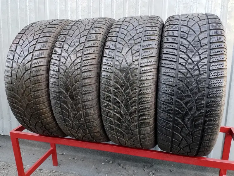 Комплект б/у шин 255/55 R18 Dunlop SP Winter Sport 3D