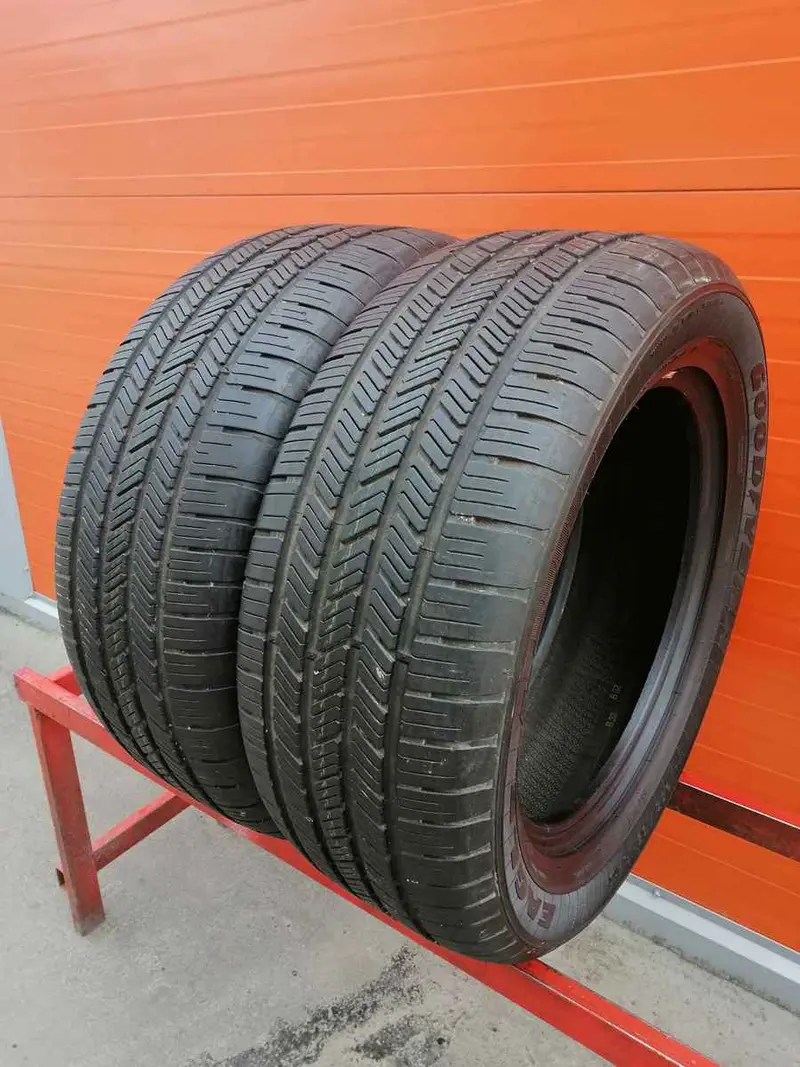 Пара б/у шин 255/55 R18 Goodyear Eagle LS2
