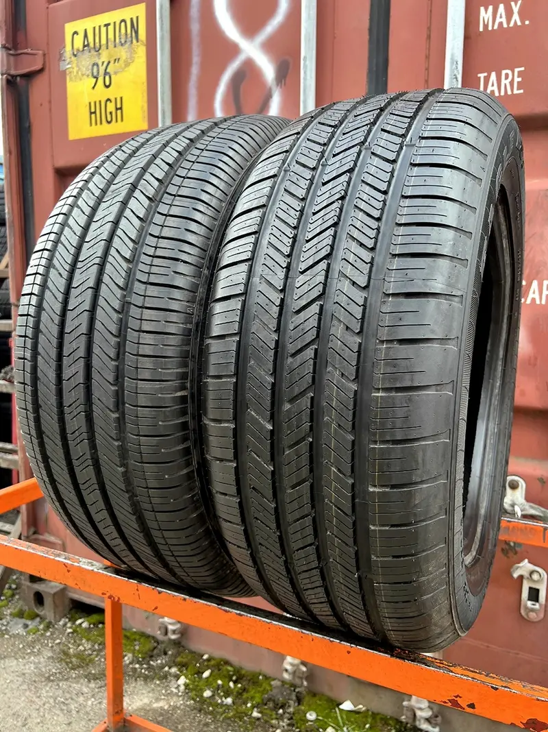 Пара б/у шин 255/55 R18 Goodyear Eagle LS2