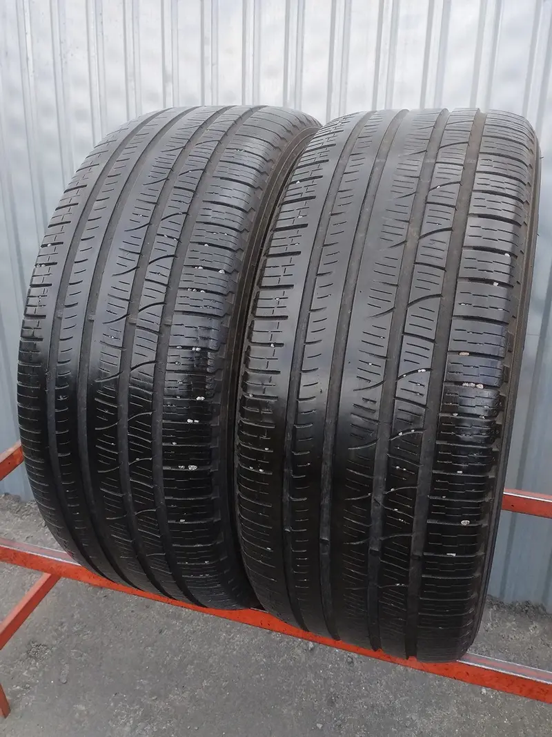 Пара б/у шин 255/55 R18 Pirelli Scorpion Verde All Season