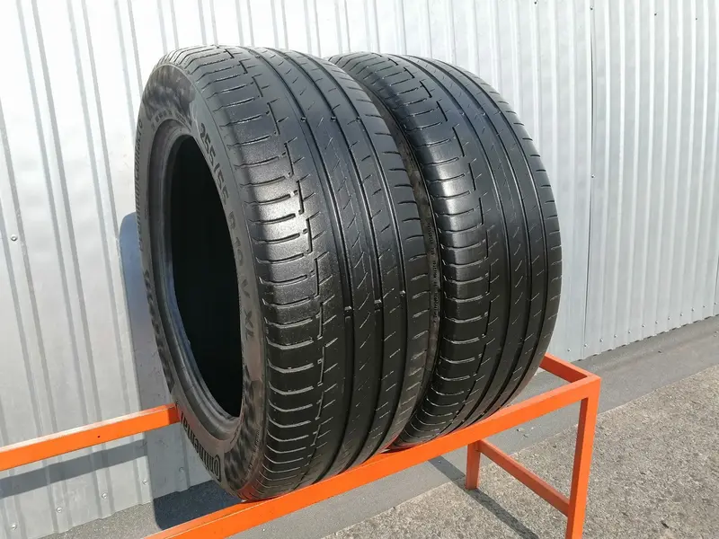 Пара б/у шин 255/55 R19 Continental PremiumContact 6