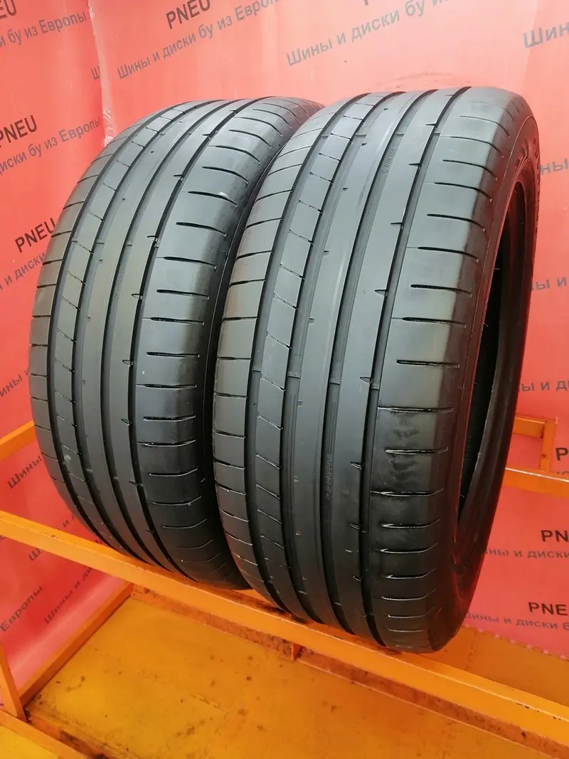 Пара б/у шин 255/55 R19 Dunlop SP Sport Maxx RT 2