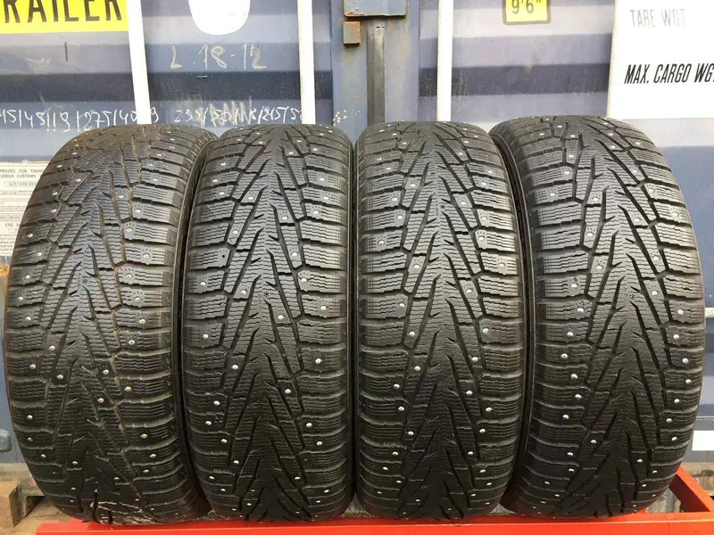 Комплект б/у шин 255/55 R19 Nokian Hakkapeliitta 7 SUV